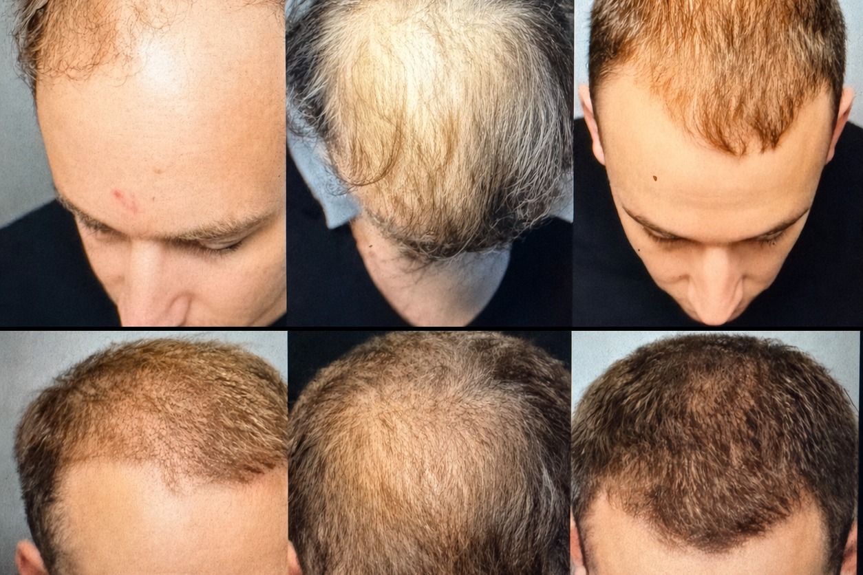 SMP Scalp Micropigmentation Before and After